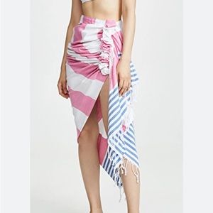 Just Bee Queen Tulum cover up skirt, size small